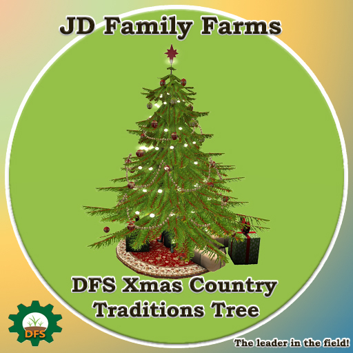 DFS Xmas Country Traditions Tree - rare limited edition collectible