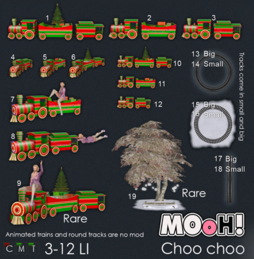 19. MOoH! Winter light tree 5LI RARE