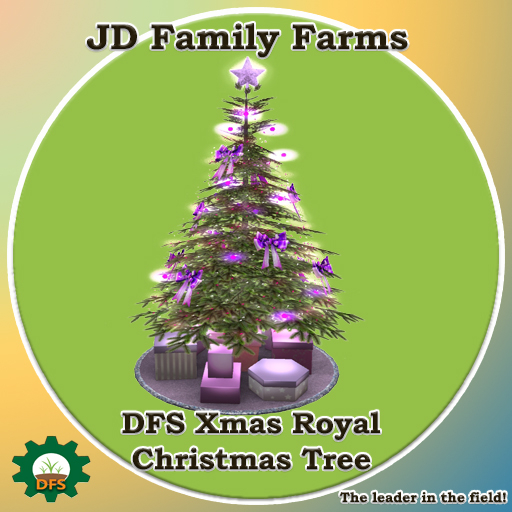 DFS Xmas Royal Christmas Tree - rare limited edition collectible