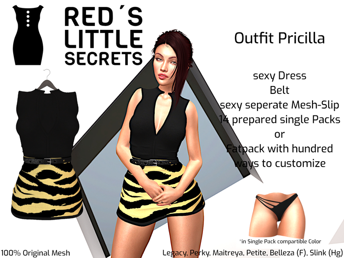 RLS Dress Pricilla Tiger