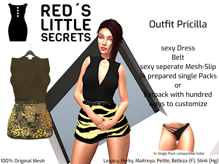 RLS Dress Pricilla Forest