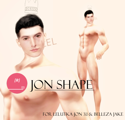 [R] Jon Shape (Lelutka)