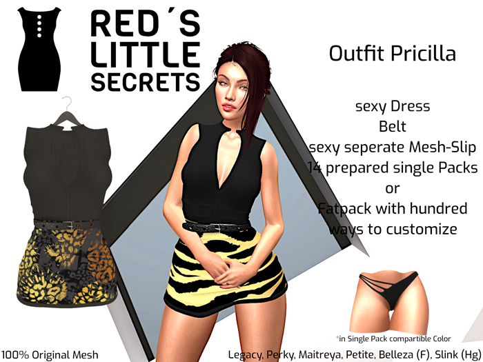 RLS Dress Pricilla Ash
