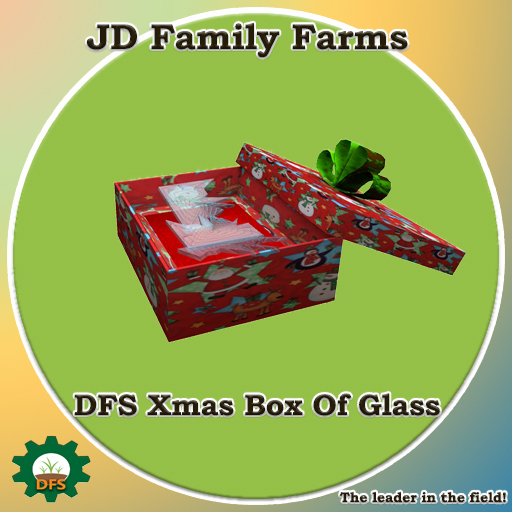DFS Xmas Box Of Glass - ITEM
