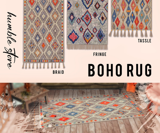 ephemera. - Boho Rug (Braid)