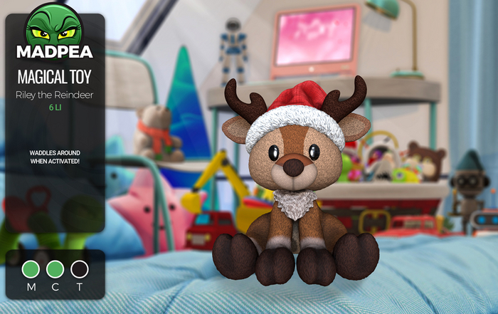 MadPea Magical Toy - Riley the Reindeer