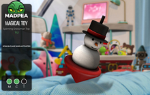 MadPea Magical Toy - Spinning Snowman Top