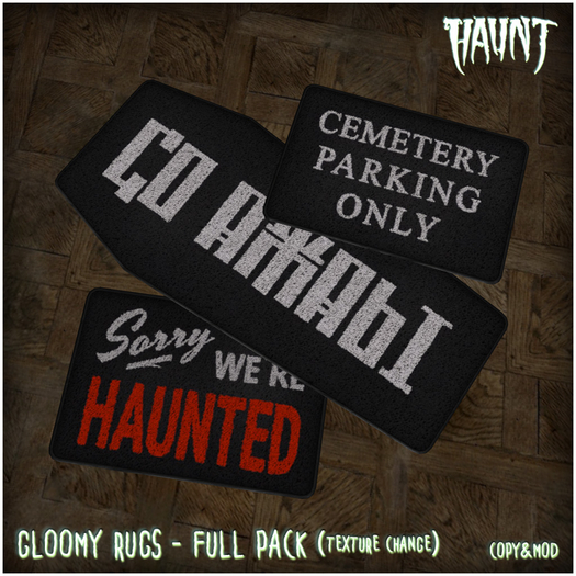 HAUNT - Gloomy Rugs - Full Pack