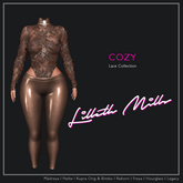 LM COZY - Lace Nude - 2 Piece Leggings & Bodysuit for Maitreya Petite Kupra Bimbo Legacy Hourglass Freya