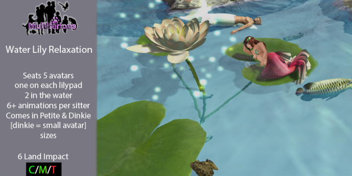 *M* Water Lily Relaxation (wear to unpack)