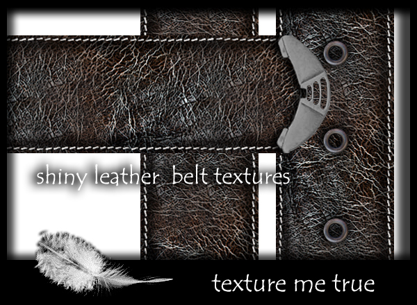 shiny leather belt texture pack
