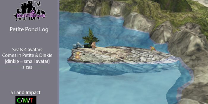 *M* Petite Pond Log (wear to unpack)
