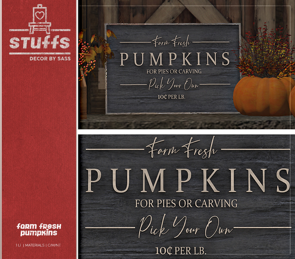 ♥ stuffs [farm fresh pumpkins] ♥