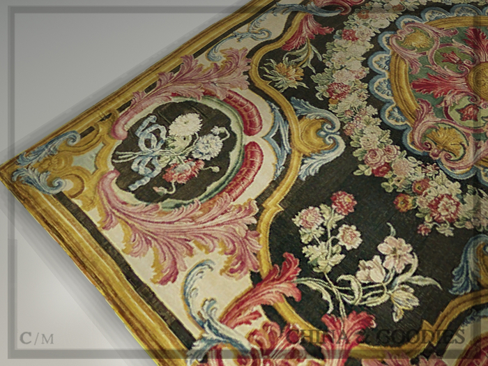 Rococo Rug "Aumont" -C&G-
