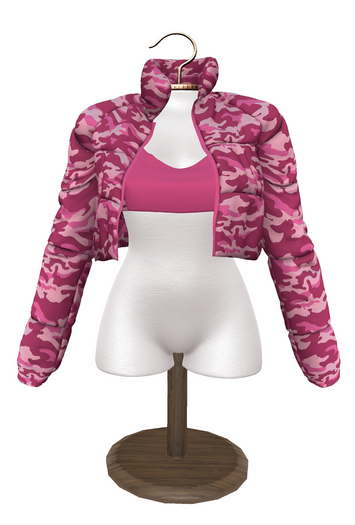 HERO - Silvia Jacket Camo Fucsia