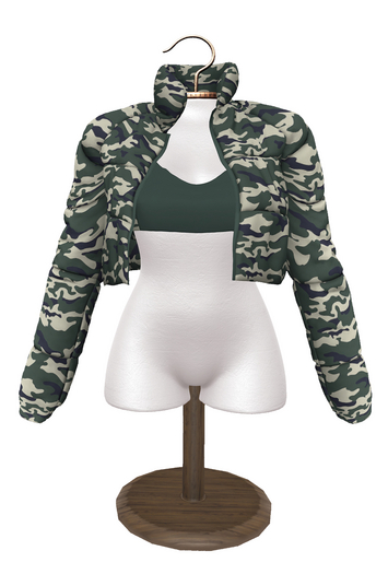 HERO - Silvia Jacket Camo Green