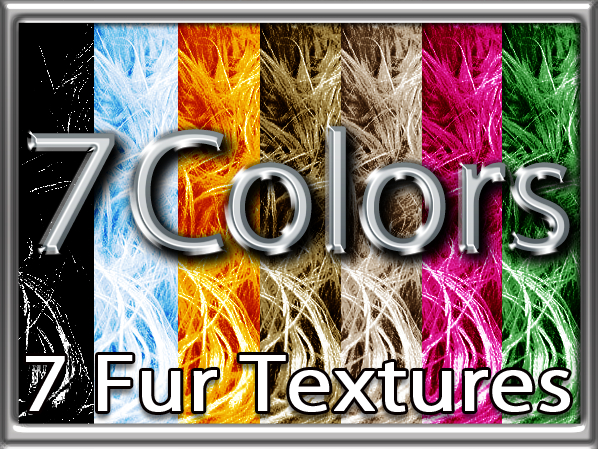 Zoy Texture [ Designers Fur 03 ] 7 Colors