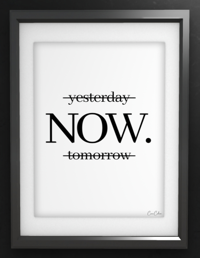 Coco Caline - Now (Black Frame)