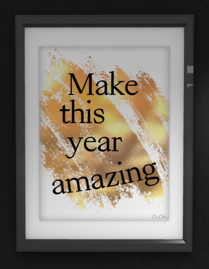 Coco Caline - This year (Black Frame)