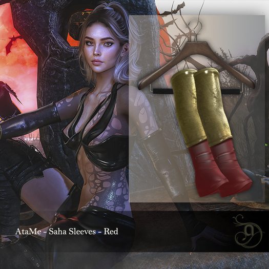 AtaMe - Saha Sleeves Red