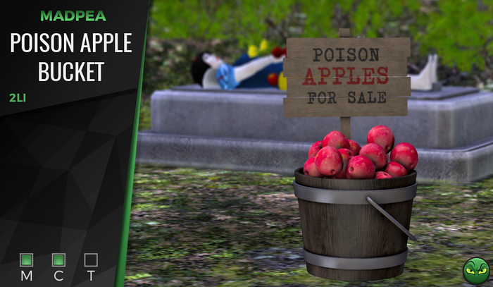 MadPea Poison Apple Bucket