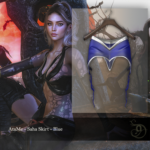 AtaMe - Saha Skirt Blue 