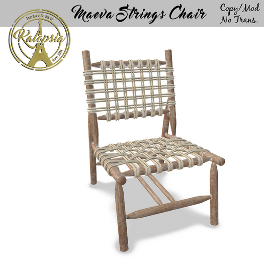 Kalopsia - Maeva's Woven Chair
