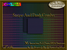 Stripe And Dash Combo Seamless Texture Set