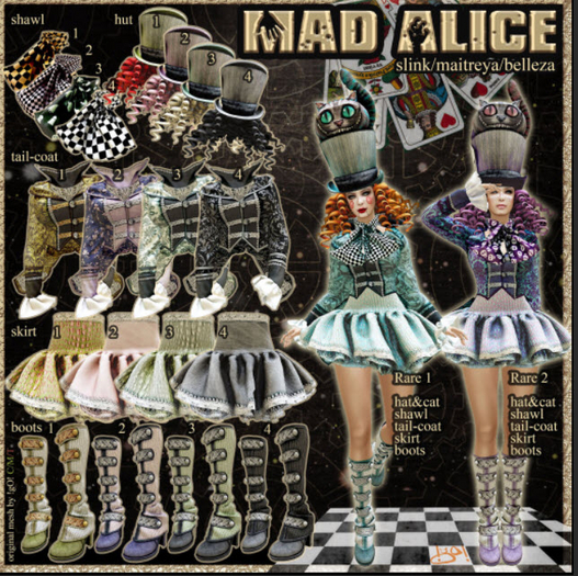 !gO! Mad Alice - 1 RARE