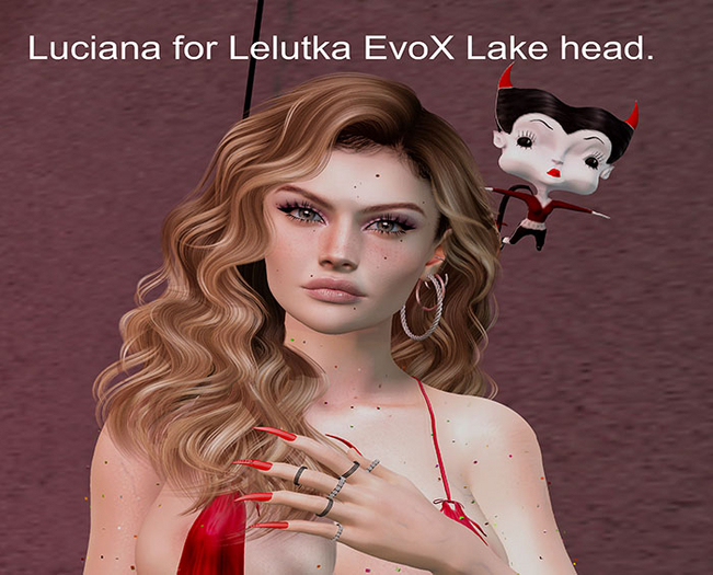 Shape Manya - Luciana for Lelutka EvoX Lake head.