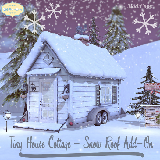 {OBD} Tiny House Cottage - Snow Roof Add-On 