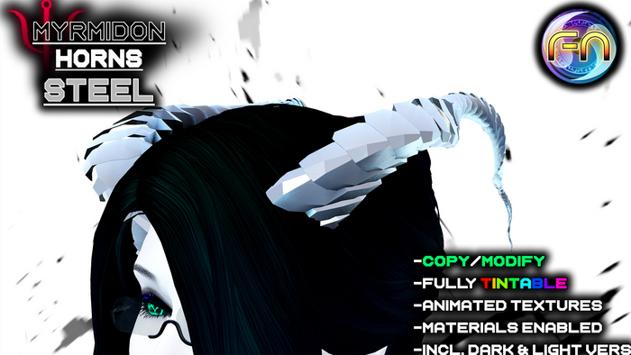 [.fn] Myrmidon Horns - Steel