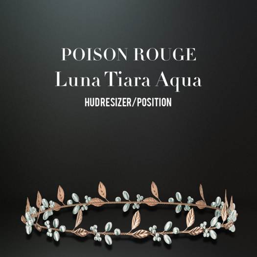 POISON ROUGE Luna Tiara - Aqua