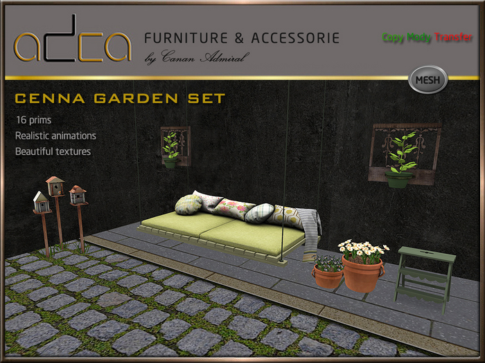 .::ADCA::.CaNNa Garden  Set SALE%50