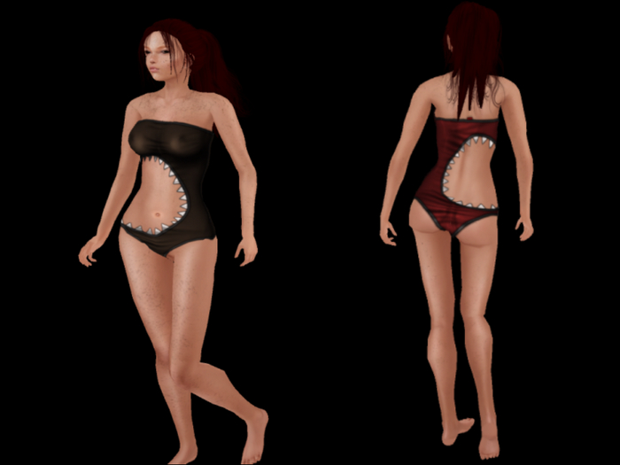 Yabusaka Diamond bodysuit red