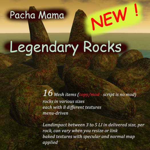 Pacha Mama Legendary Rocks
