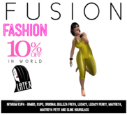 [Fusion Fashion] - Latex Yellow