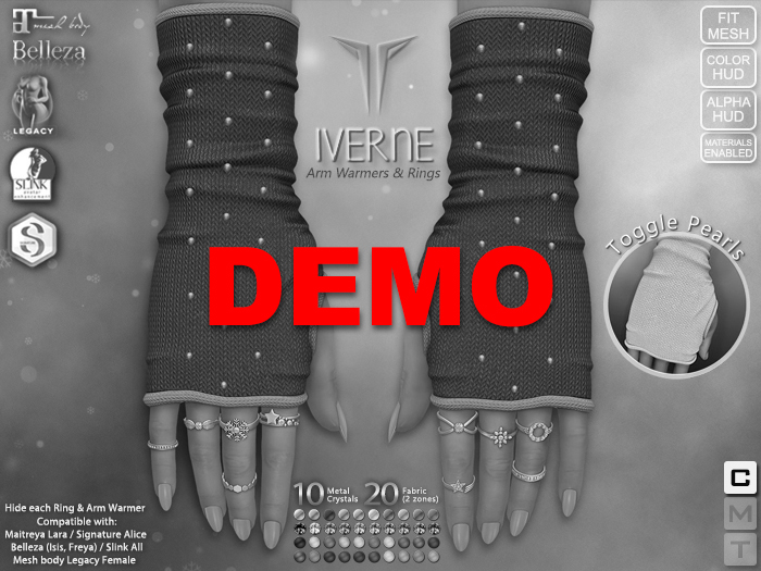 **RE** Iverne Arm Warmers & Rings DEMO