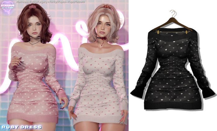 [Eternus] Ruby Dress Black