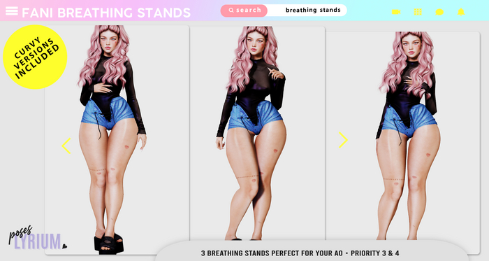 Lyrium. Fani Breathing Stand Set
