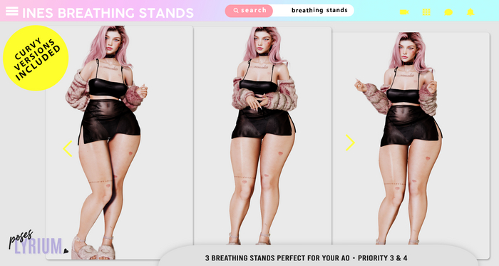 Lyrium. Ines Breathing Stand Set