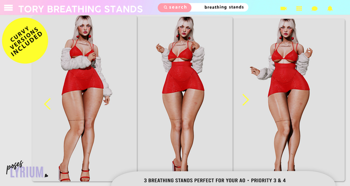 Lyrium. Tory Breathing Stand Set