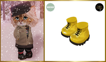 *DN* DINKIES MARTENS BOOTS II * Smooth Yellow