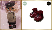 *DB* DINKIES MARTENS BOTTS II *  Cherry red