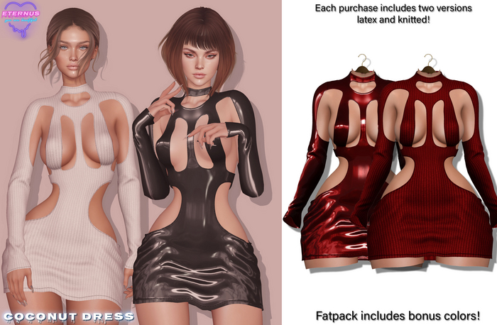 [Eternus] Coconut Dress Red