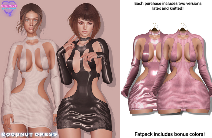 [Eternus] Coconut Dress Pink