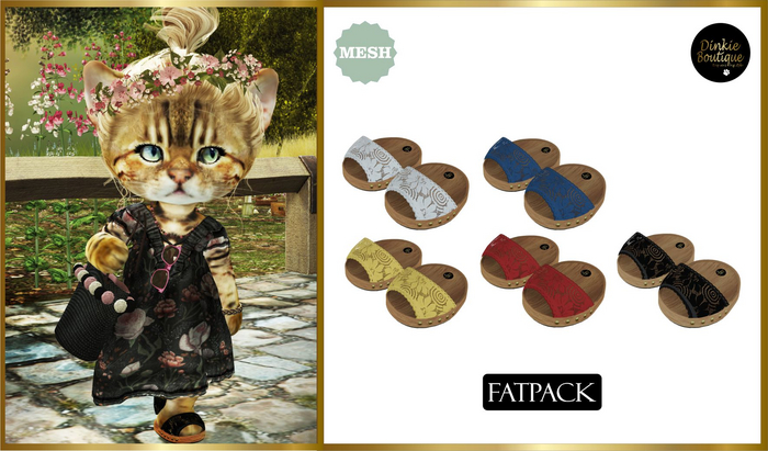 *DB* DINKIES PENELOPE LACE SANDALS* Fatpack