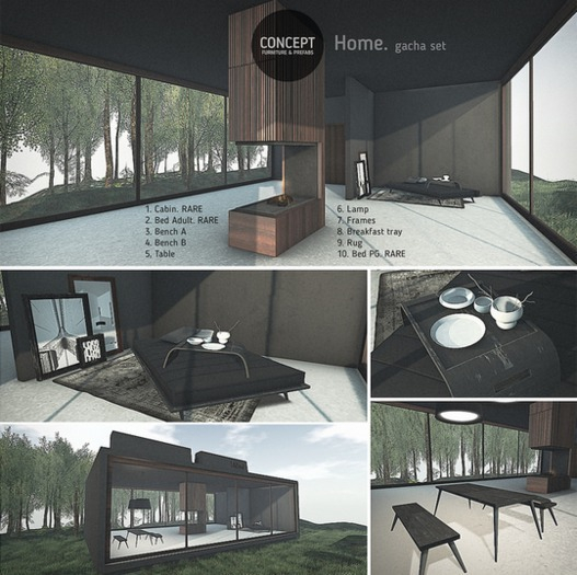 Concept} *02. Home. Bed. Adult - RARE