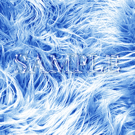 Zoy Texture [ Designers Fur 04 ] Blue