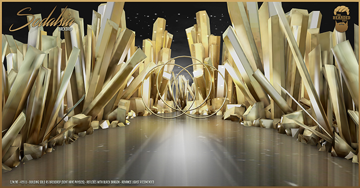 Sodalsia Backdrop - Golden - The Bearded Guy